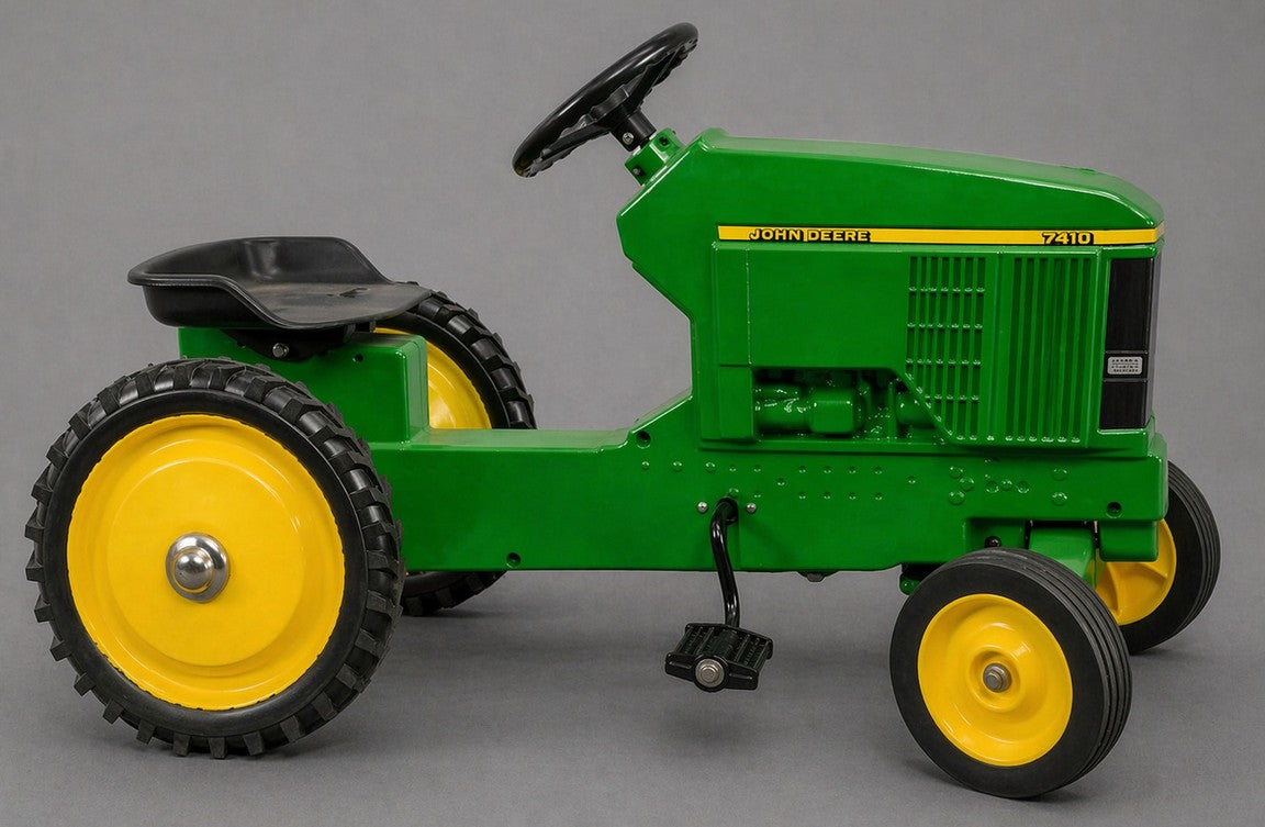 New in Box NIB John Deere 7410 Pedal Tractor
