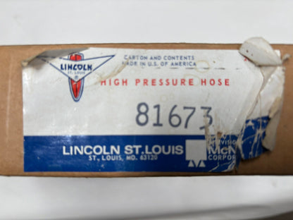 John Deere TY6209, Lincoln 81673 pressure hose.
