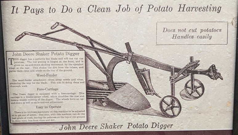 Antique Horse Drawn Shaker Potato Digger
