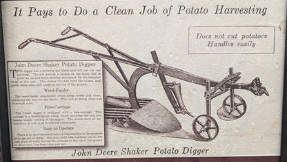 Antique Horse Drawn Shaker Potato Digger